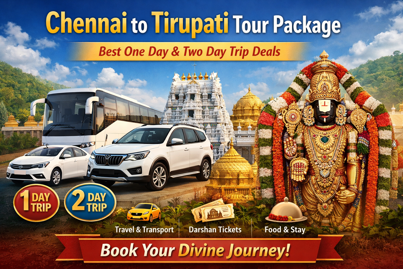 Chennai to Tirupati tour package
