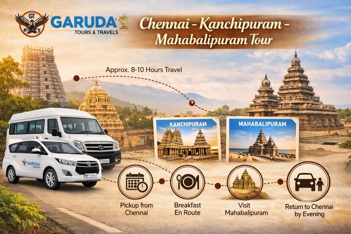 Chennai Kanchipuram Mahabalipuram Tour