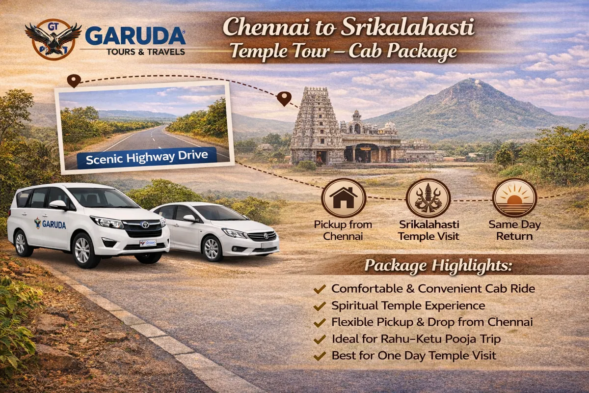 Chennai to Kalahasti Cab Service