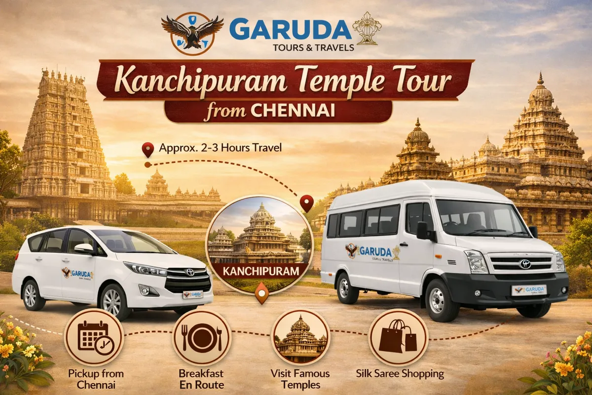 Kanchipuram Temple Tour from Chennai