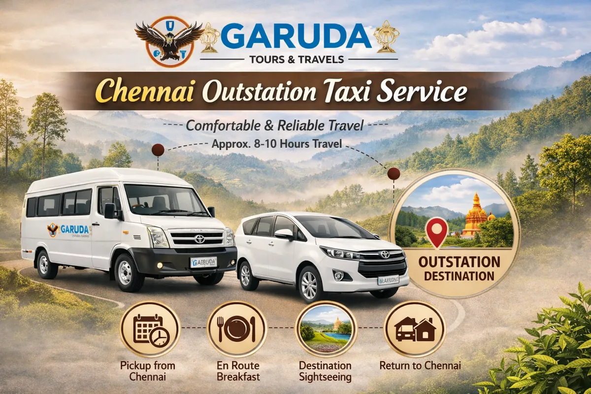 Chennai to Outstation Cab Service