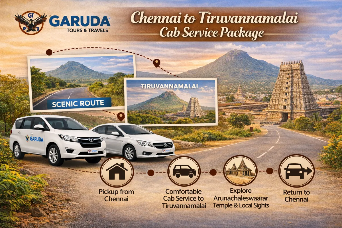 Chennai to Tiruvannamalai Cab Service