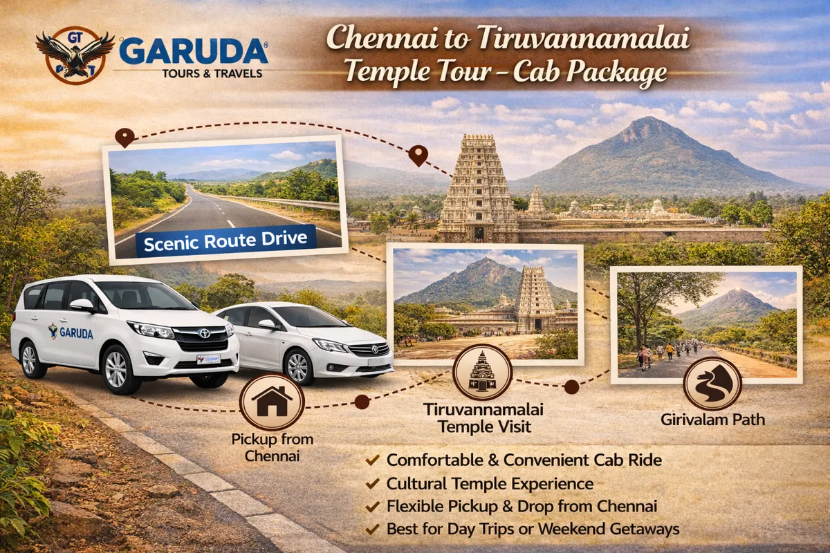 Tiruvannamalai Temple Tour from Chennai