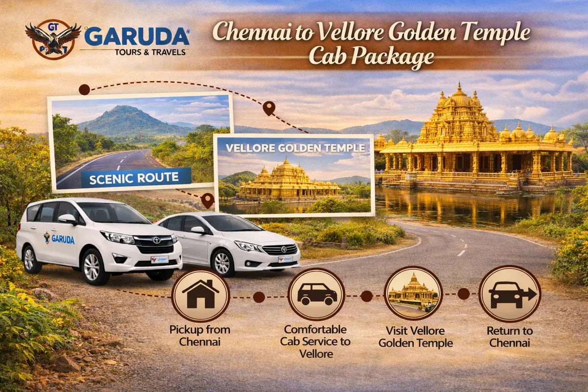 Vellore Golden Temple Cab Package